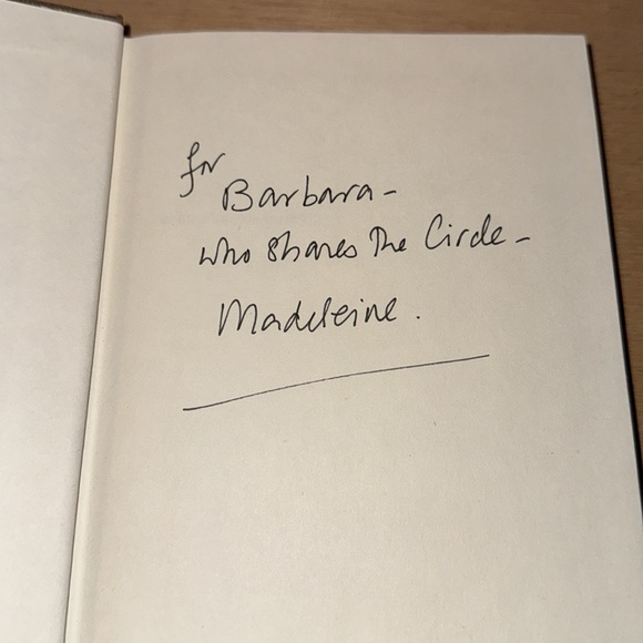 SIGNED COPY MADELEINE L’ENGLEA Circle of Quiet - Picture 2 of 8